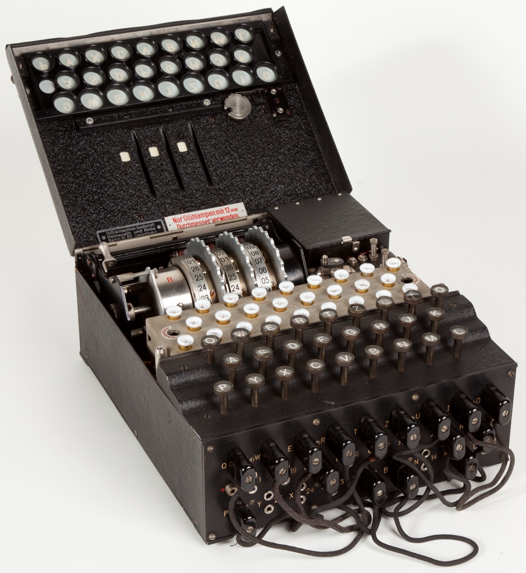 1930年开始使用的军用型号 Enigma I 机器